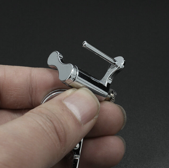 Funky Genuine Leather Key Ring Auto Key Bags Smart for Audi A4 - Blue